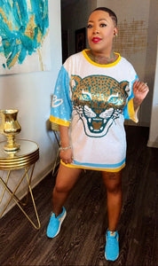 Geaux Jags Sequin Dress