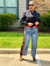Load image into Gallery viewer, Sydney Cheetah Denim Pants
