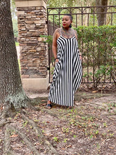 Load image into Gallery viewer, Celeste All About Stripes Maxi Dress (curvy)

