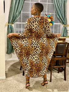 Simply Cute Dress (cheetah print)