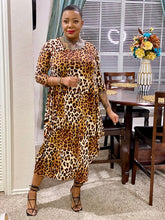 Load image into Gallery viewer, Simply Cute Dress (cheetah print)
